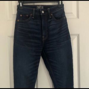 Abercombie & fitch high rise jeans